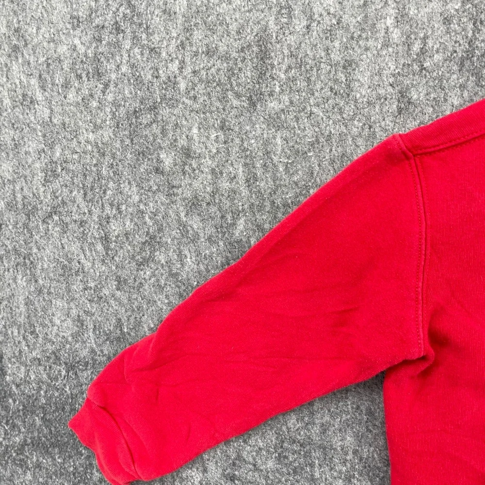 Polo Ralph Lauren Hoodie Boys Red Zip and Gray Joggers Tracksuit Set Size 6
